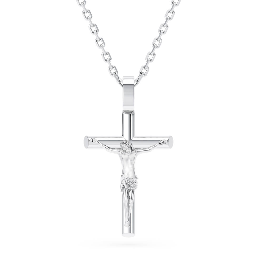 Crucifix Pendant | Sterling Silver