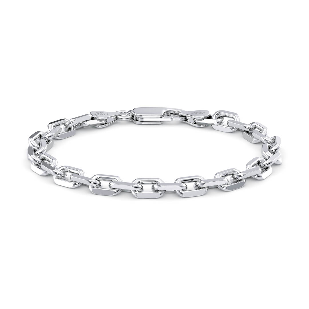Tuscany Silver Collana da Uomo in Argento Sterling 925 Tuscany Silver Collana da Uomo in Argento Sterling 925