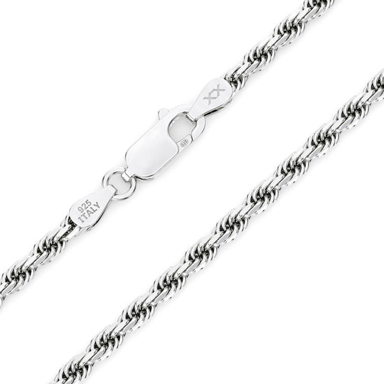 Rope Chain 4mm | Sterling Silver