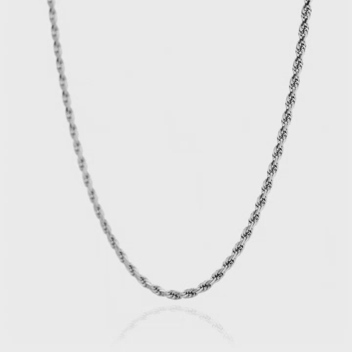 Rope Chain 3mm | Sterling Silver