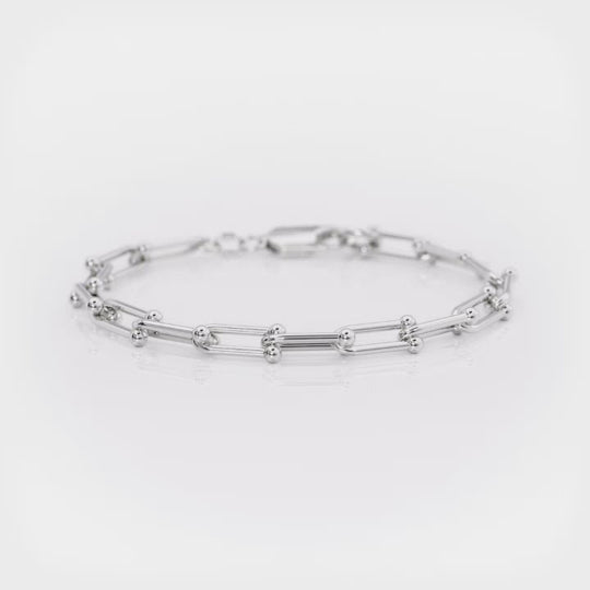 video of custom link bracelet