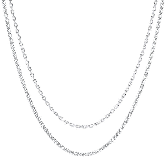 Cable and Cuban chain stack bundle