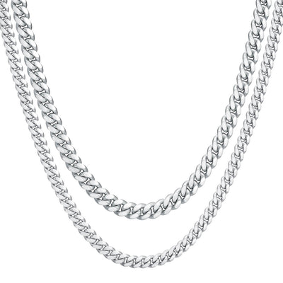 5mm and 3.5mm Cuban chain stack bundle
