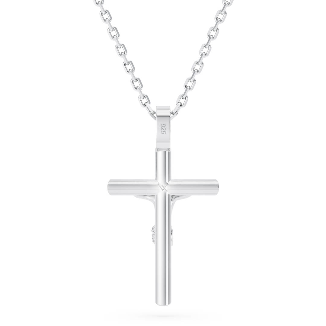 Micro Crucifix Pendant | 925 Silver