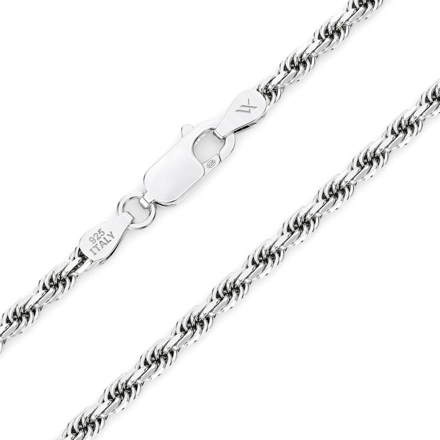 Rope Chain 3mm | Sterling Silver